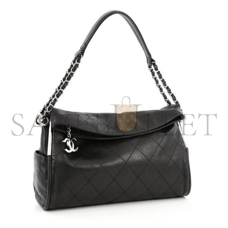 CHANEL ULTIMATE SOFT HOBO QUILTED LEATHER MEDIUM  (32*24*11cm)